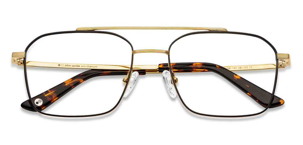 John Jacobs Eyeglasses-Frame Square--EG John Jacobs Eyeglasses-Frame Square--EG