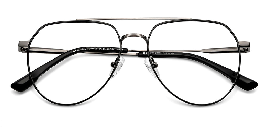 John Jacobs Eyeglasses-Frame Aviator--EG John Jacobs Eyeglasses-Frame Aviator--EG