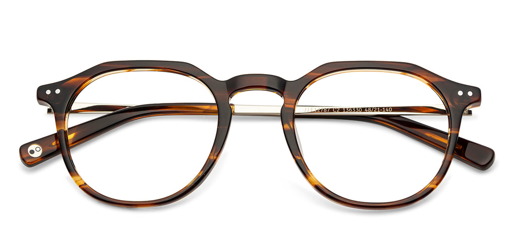 John Jacobs Eyeglasses-Frame Hexagonal--EG John Jacobs Eyeglasses-Frame Hexagonal--EG