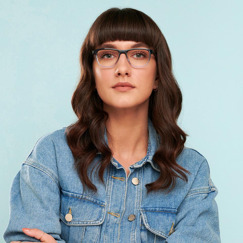 Eyeglasses-Frame Wayfarer--EG Eyeglasses-Frame Wayfarer--EG