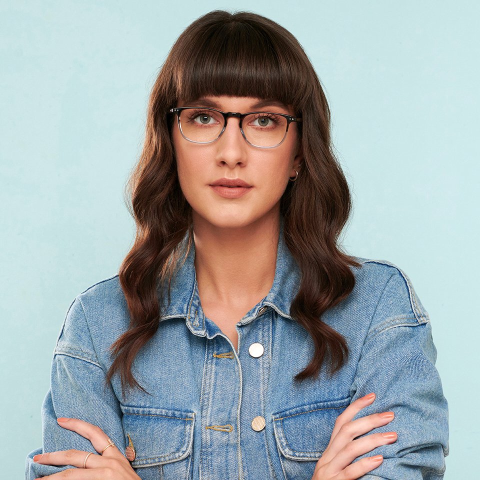 Dual Tone-Frame Wayfarer--EG Dual Tone-Frame Wayfarer--EG