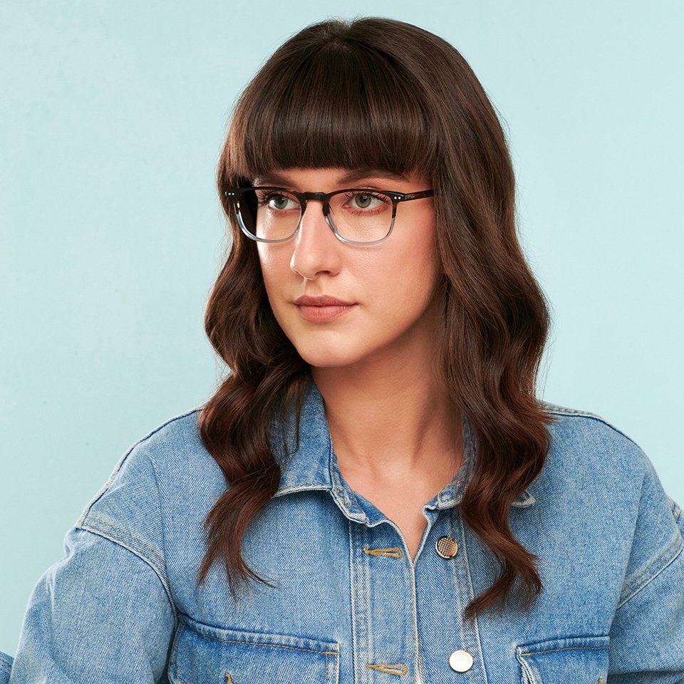 Dual Tone-Frame Wayfarer--EG Dual Tone-Frame Wayfarer--EG