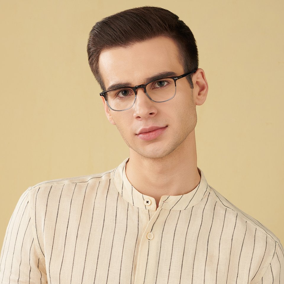 Dual Tone-Frame Wayfarer--EG Dual Tone-Frame Wayfarer--EG