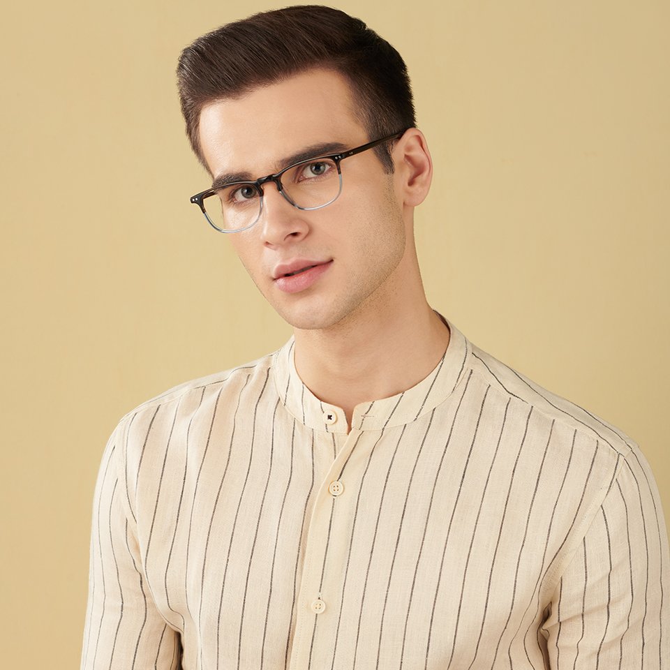 Dual Tone-Frame Wayfarer--EG Dual Tone-Frame Wayfarer--EG