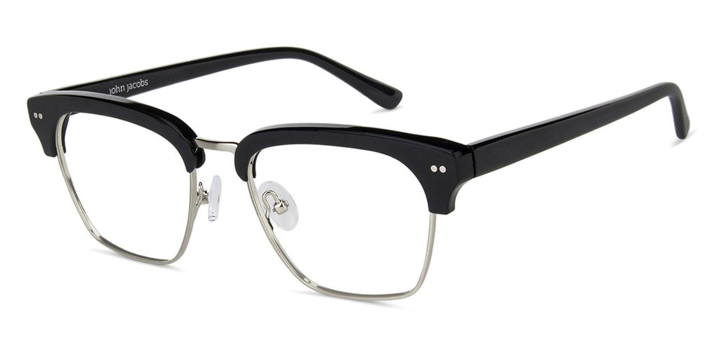 John Jacobs Eyeglasses-Frame Clubmaster--EG John Jacobs Eyeglasses-Frame Clubmaster--EG