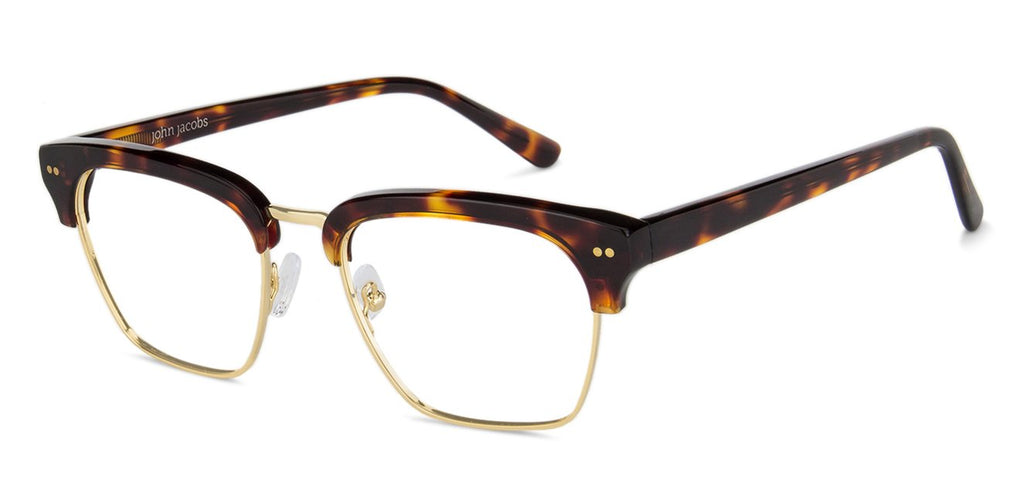 John Jacobs Eyeglasses-Frame Clubmaster--EG John Jacobs Eyeglasses-Frame Clubmaster--EG