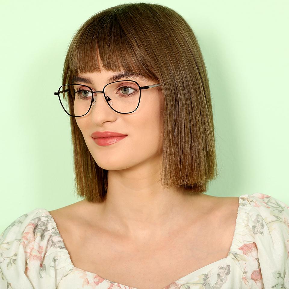 Women Eyeglasses-Frame Square--EG Women Eyeglasses-Frame Square--EG