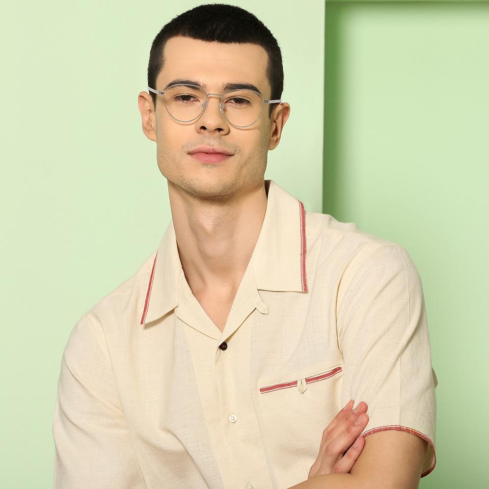 John Jacobs Eyeglasses-Frame Round--EG John Jacobs Eyeglasses-Frame Round--EG