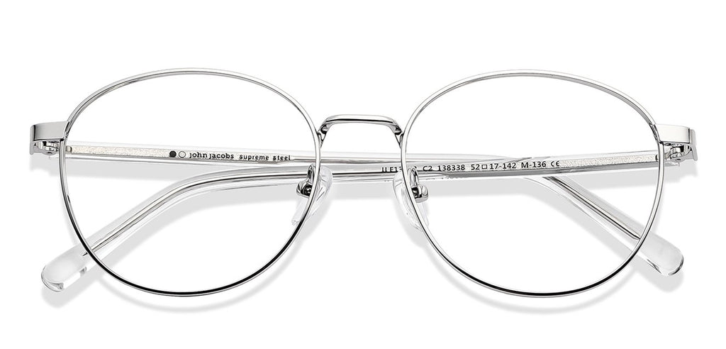 John Jacobs Eyeglasses-Frame Round--EG John Jacobs Eyeglasses-Frame Round--EG
