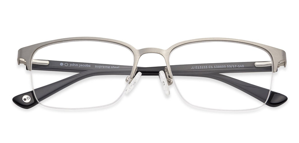 John Jacobs Eyeglasses-Frame Rectangle--EG John Jacobs Eyeglasses-Frame Rectangle--EG