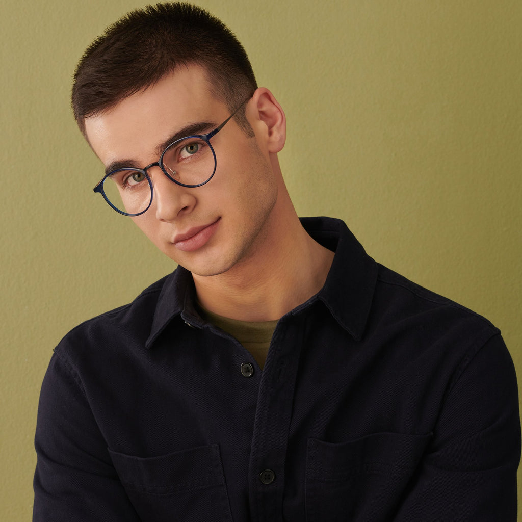 John Jacobs Eyeglasses-Frame Round--EG John Jacobs Eyeglasses-Frame Round--EG