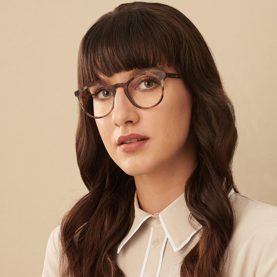 Women Eyeglasses-Frame Round--EG Women Eyeglasses-Frame Round--EG