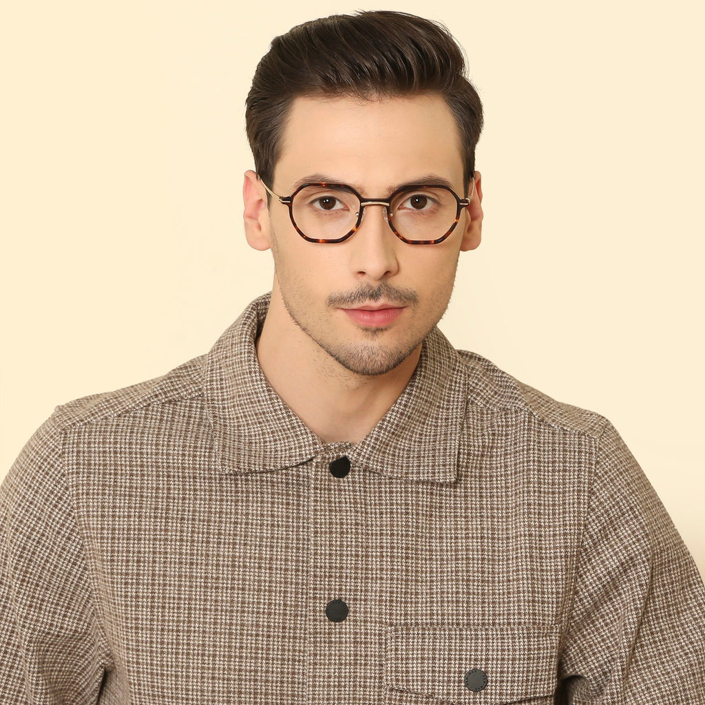 John Jacobs Eyeglasses-Frame Hexagonal--EG John Jacobs Eyeglasses-Frame Hexagonal--EG