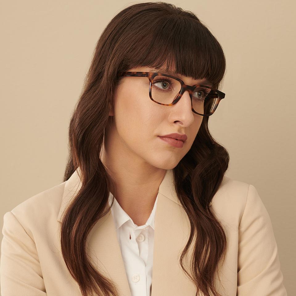 Women Eyeglasses-Frame Wayfarer--EG Women Eyeglasses-Frame Wayfarer--EG