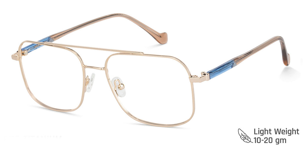 John Jacobs Eyeglasses-Frame Square--EG John Jacobs Eyeglasses-Frame Square--EG