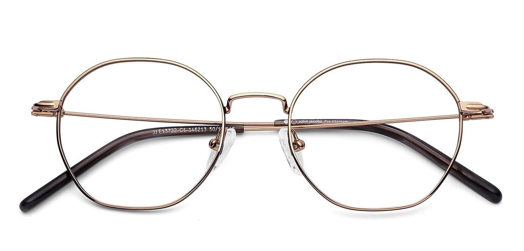 John Jacobs Eyeglasses-Frame Round--EG John Jacobs Eyeglasses-Frame Round--EG