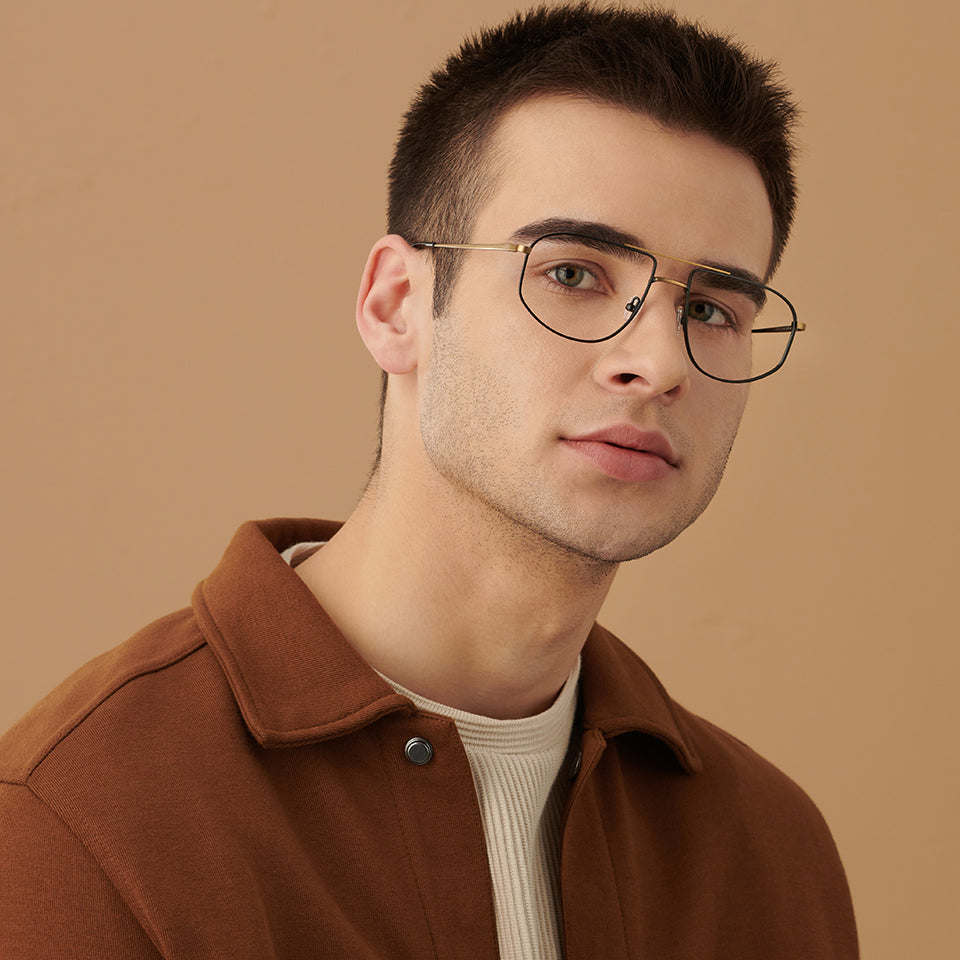 John Jacobs Eyeglasses-Frame Aviator--EG John Jacobs Eyeglasses-Frame Aviator--EG