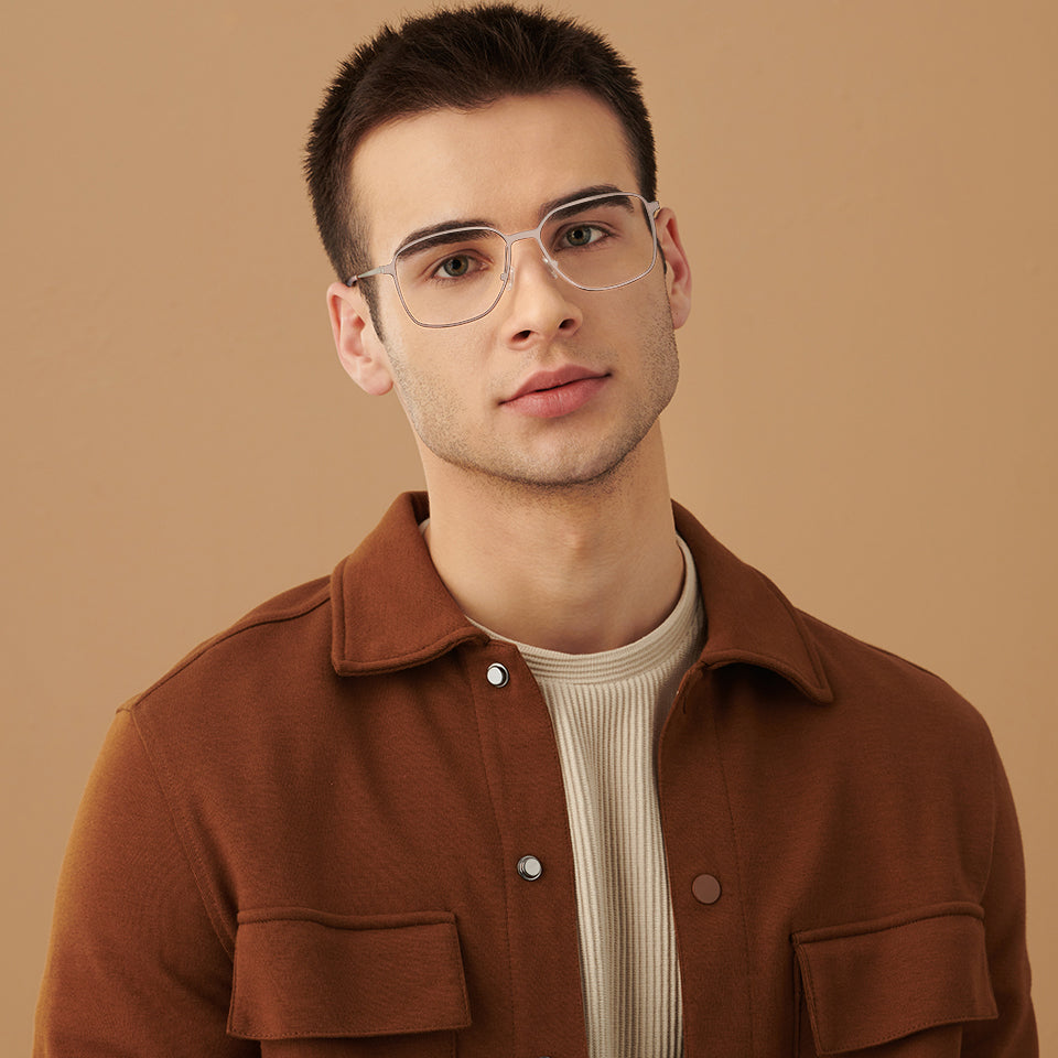 John Jacobs Eyeglasses-Frame Square--EG John Jacobs Eyeglasses-Frame Square--EG