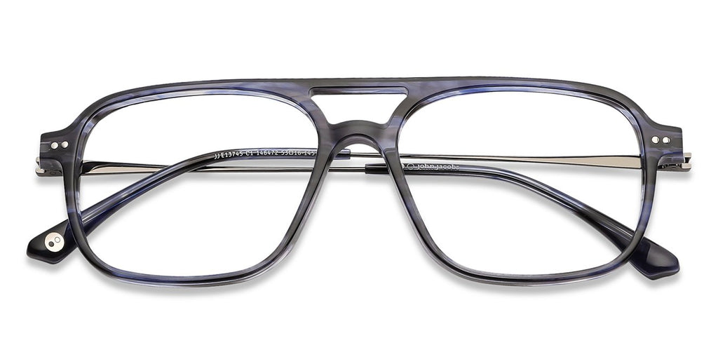 John Jacobs Eyeglasses-Frame Wayfarer--EG John Jacobs Eyeglasses-Frame Wayfarer--EG