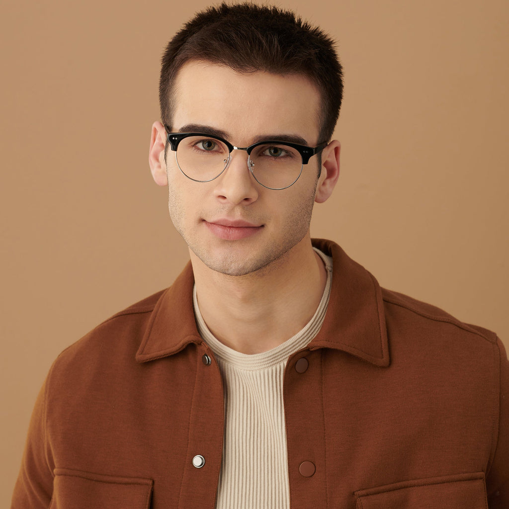 John Jacobs Eyeglasses-Frame Clubmaster--EG John Jacobs Eyeglasses-Frame Clubmaster--EG