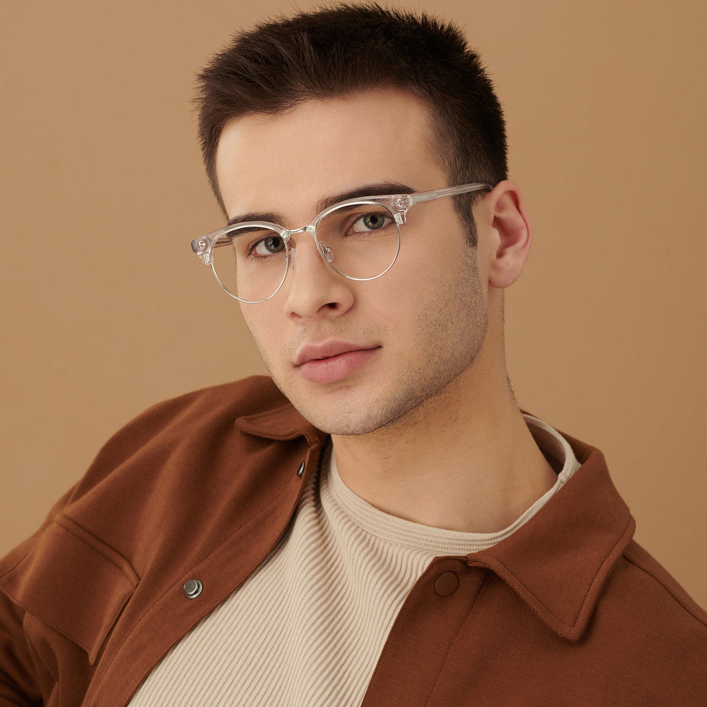 John Jacobs Eyeglasses-Frame Clubmaster--EG John Jacobs Eyeglasses-Frame Clubmaster--EG