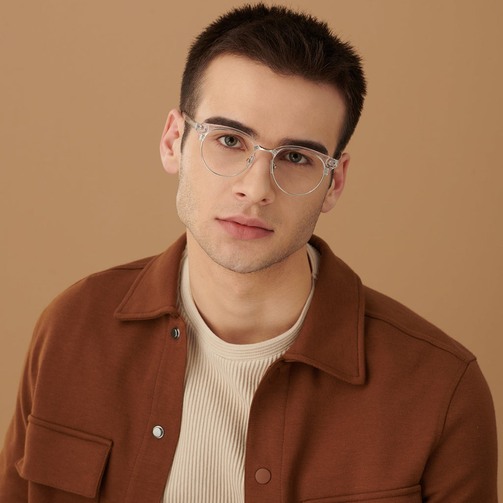 John Jacobs Eyeglasses-Frame Clubmaster--EG John Jacobs Eyeglasses-Frame Clubmaster--EG