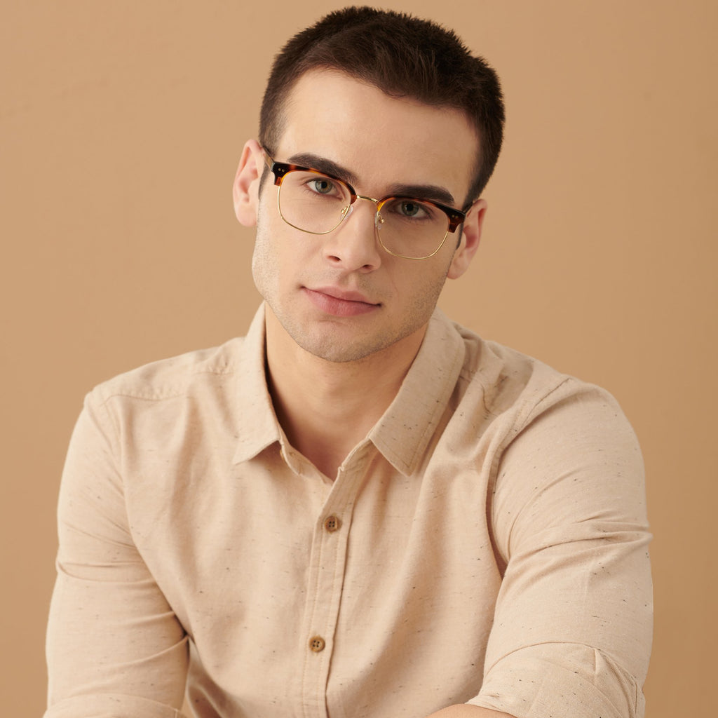 John Jacobs Eyeglasses-Frame Clubmaster--EG John Jacobs Eyeglasses-Frame Clubmaster--EG