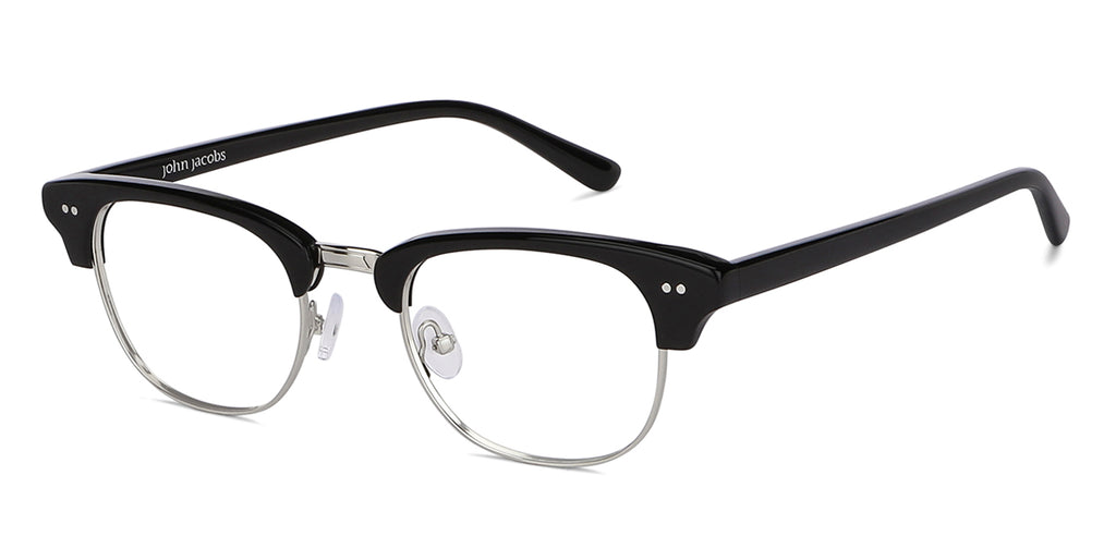 John Jacobs Eyeglasses-Frame Clubmaster--EG John Jacobs Eyeglasses-Frame Clubmaster--EG