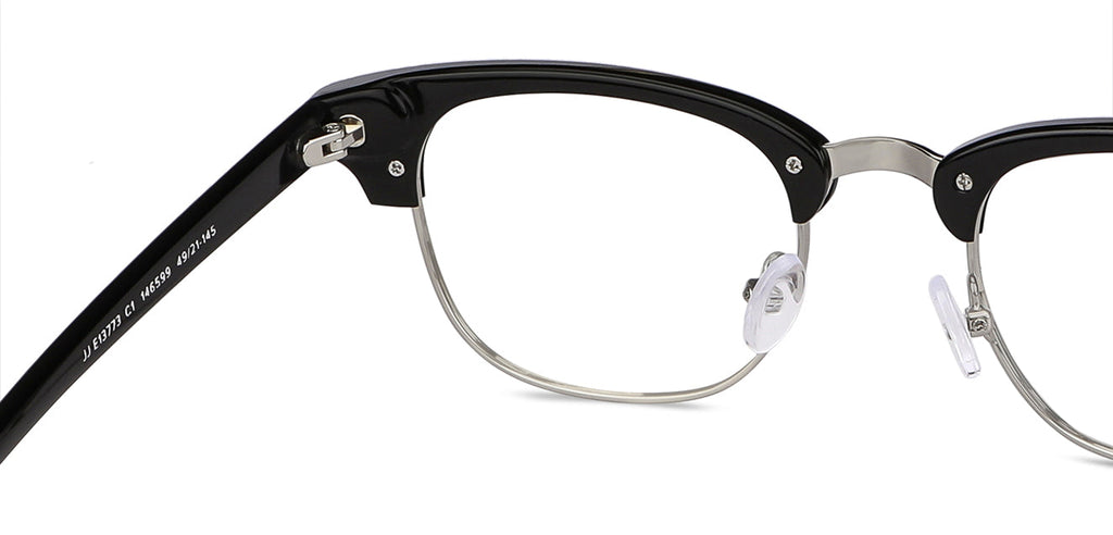 John Jacobs Eyeglasses-Frame Clubmaster--EG John Jacobs Eyeglasses-Frame Clubmaster--EG