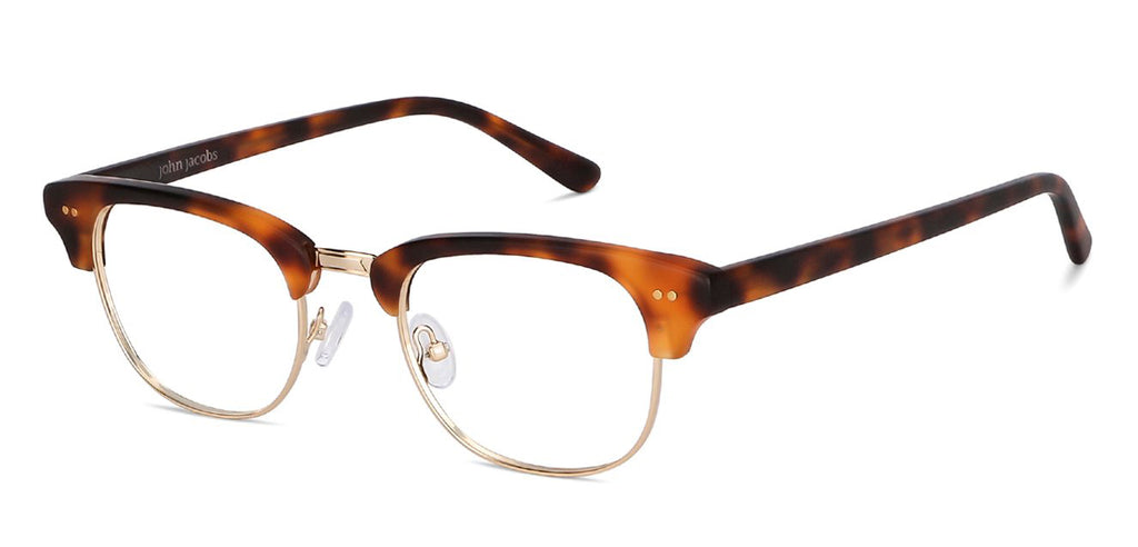 John Jacobs Eyeglasses-Frame Clubmaster--EG John Jacobs Eyeglasses-Frame Clubmaster--EG