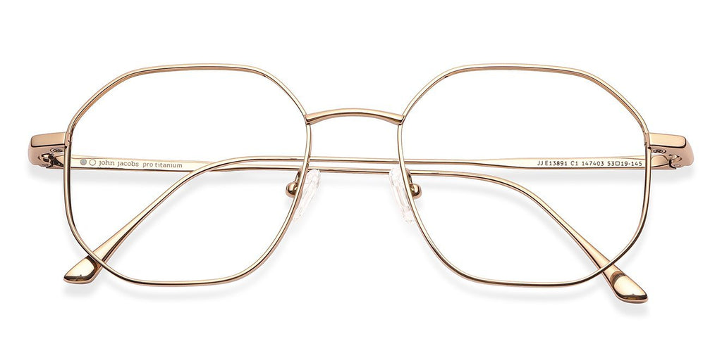 John Jacobs Eyeglasses-Frame Hexagonal--EG John Jacobs Eyeglasses-Frame Hexagonal--EG
