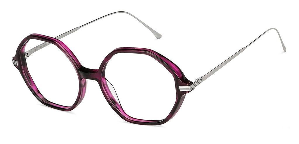 Women Eyeglasses-Frame Hexagonal--EG Women Eyeglasses-Frame Hexagonal--EG