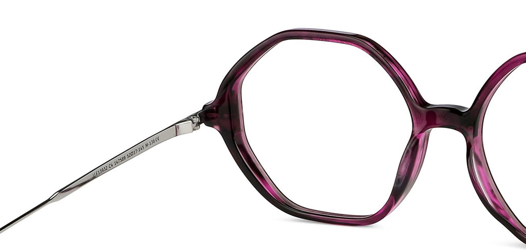 Women Eyeglasses-Frame Hexagonal--EG Women Eyeglasses-Frame Hexagonal--EG