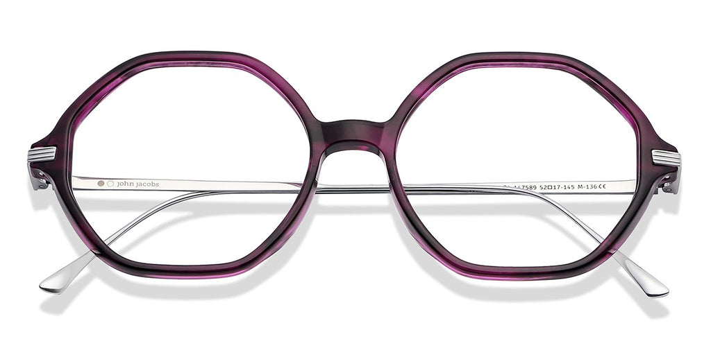 Women Eyeglasses-Frame Hexagonal--EG Women Eyeglasses-Frame Hexagonal--EG