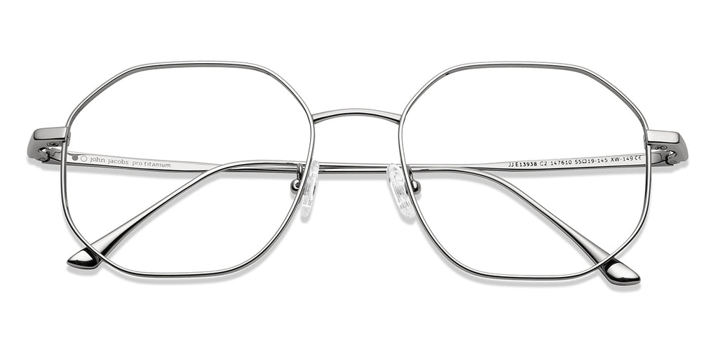 John Jacobs Eyeglasses-Frame Hexagonal--EG John Jacobs Eyeglasses-Frame Hexagonal--EG