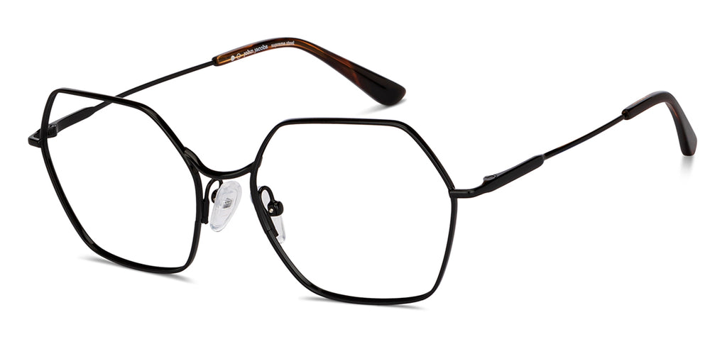 John Jacobs Eyeglasses-Frame Hexagonal--EG John Jacobs Eyeglasses-Frame Hexagonal--EG