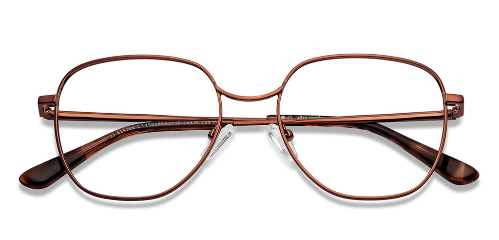 John Jacobs Eyeglasses-Frame Hexagonal--EG John Jacobs Eyeglasses-Frame Hexagonal--EG