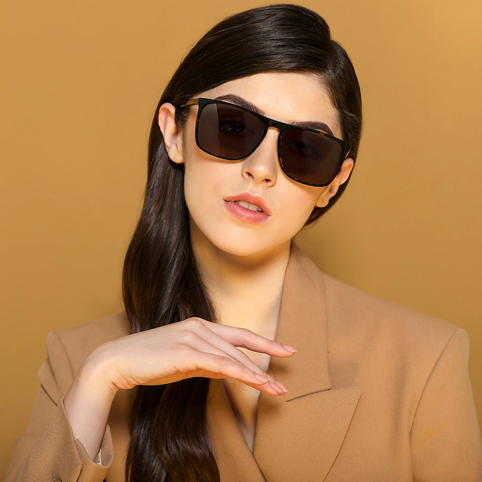 John Jacobs Sunglasses-Frame Rectangle--SG John Jacobs Sunglasses-Frame Rectangle--SG