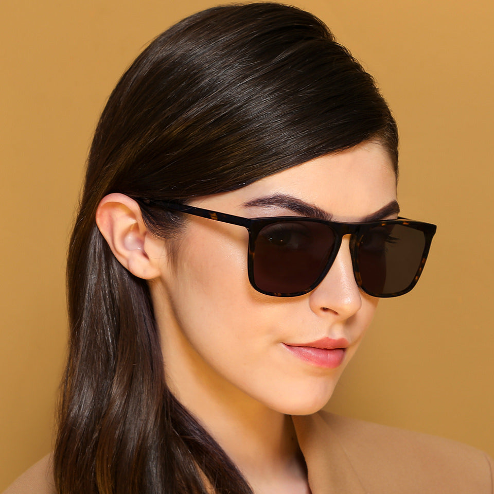 John Jacobs Sunglasses-Frame Rectangle--SG John Jacobs Sunglasses-Frame Rectangle--SG