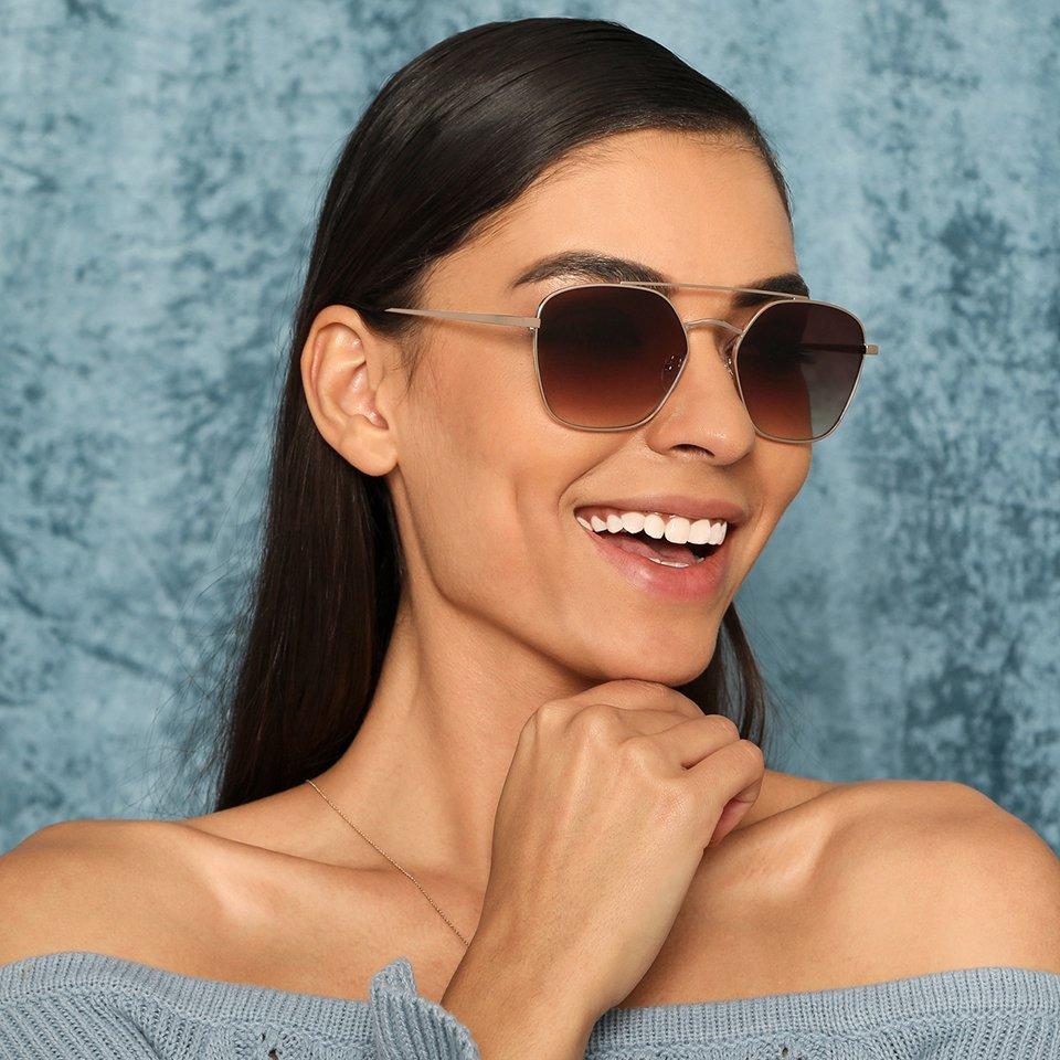 Sunglasses For Men-Frame Hexagonal--SG Sunglasses For Men-Frame Hexagonal--SG