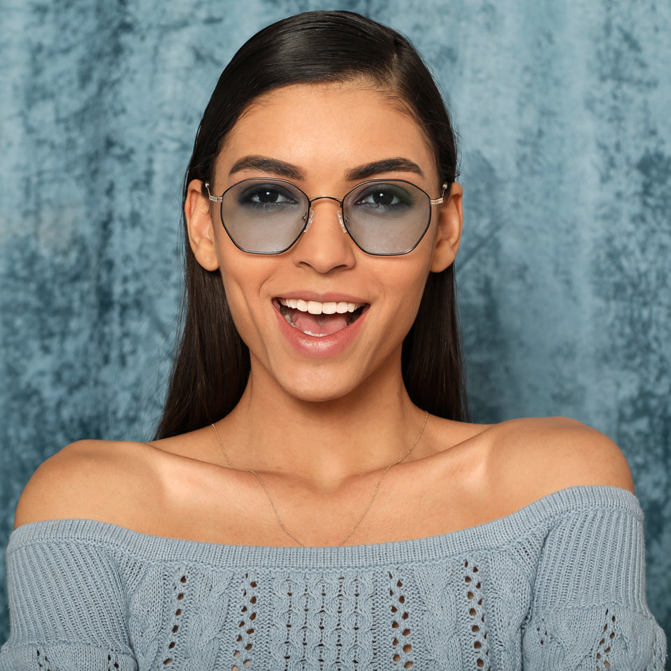 Sunglasses For Men-Frame Hexagonal--SG Sunglasses For Men-Frame Hexagonal--SG