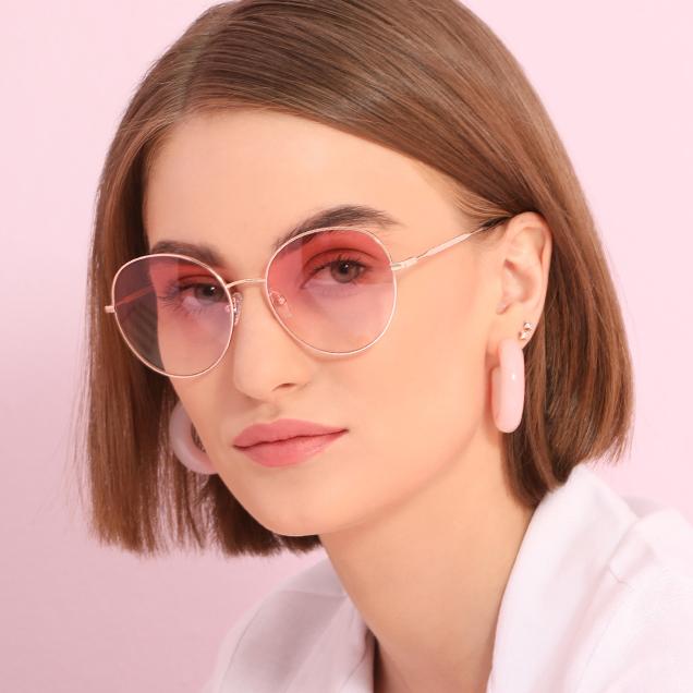 John Jacobs Sunglasses-Frame Round--SG John Jacobs Sunglasses-Frame Round--SG