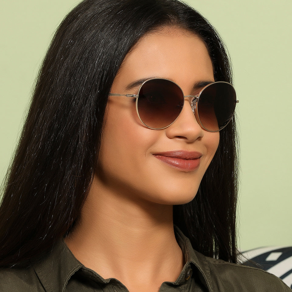 John Jacobs Sunglasses-Frame Round--SG John Jacobs Sunglasses-Frame Round--SG