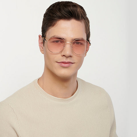 John Jacobs Sunglasses-Frame Round--SG John Jacobs Sunglasses-Frame Round--SG