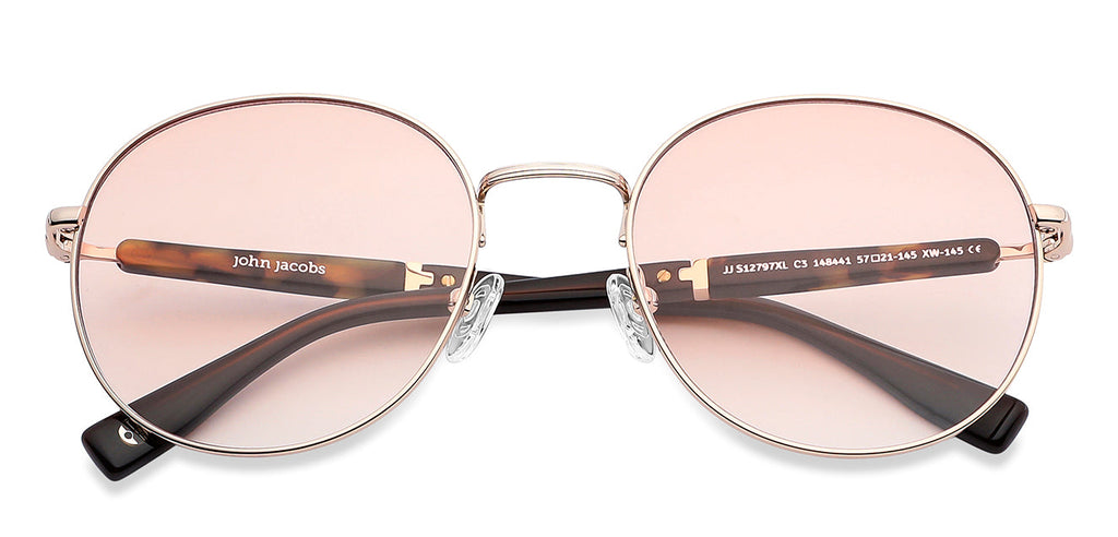 John Jacobs Sunglasses-Frame Round--SG John Jacobs Sunglasses-Frame Round--SG