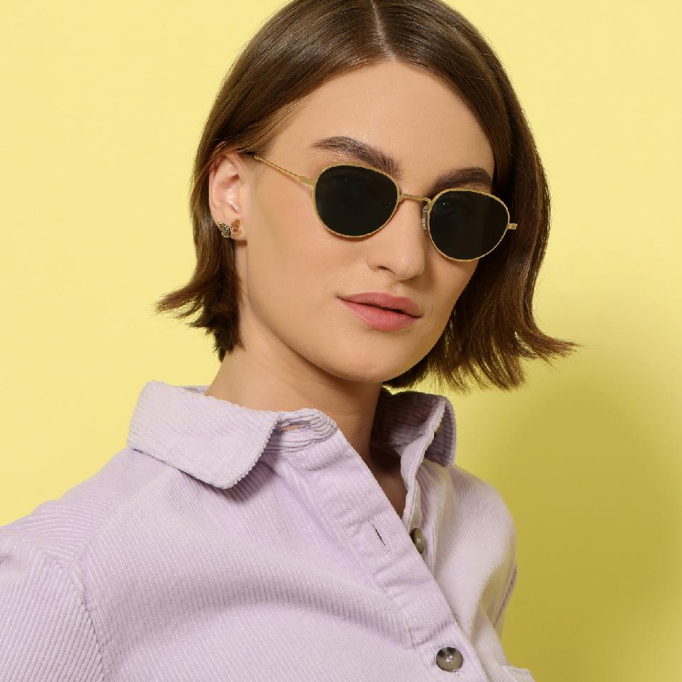 John Jacobs Sunglasses-Frame Round--SG John Jacobs Sunglasses-Frame Round--SG