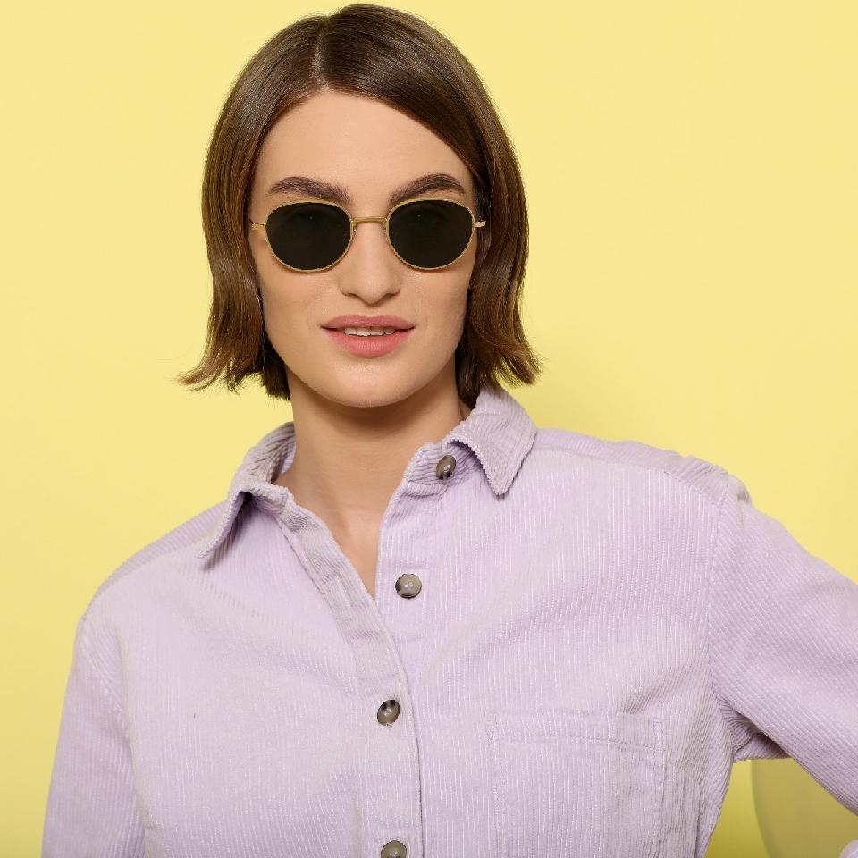 John Jacobs Sunglasses-Frame Round--SG John Jacobs Sunglasses-Frame Round--SG