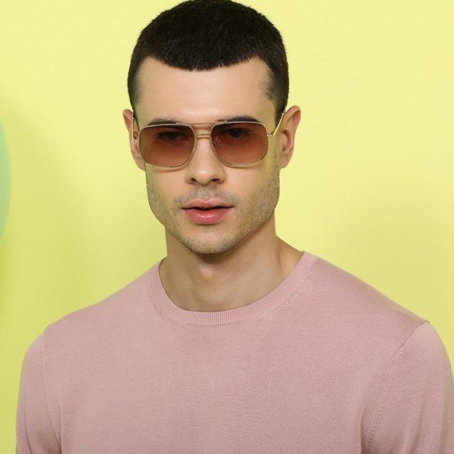 John Jacobs Sunglasses-Frame Square--SG John Jacobs Sunglasses-Frame Square--SG