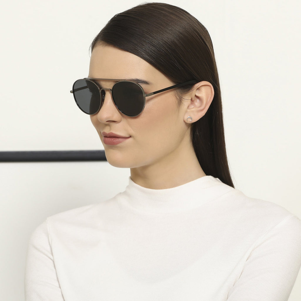 John Jacobs Sunglasses-Frame Round--SG John Jacobs Sunglasses-Frame Round--SG