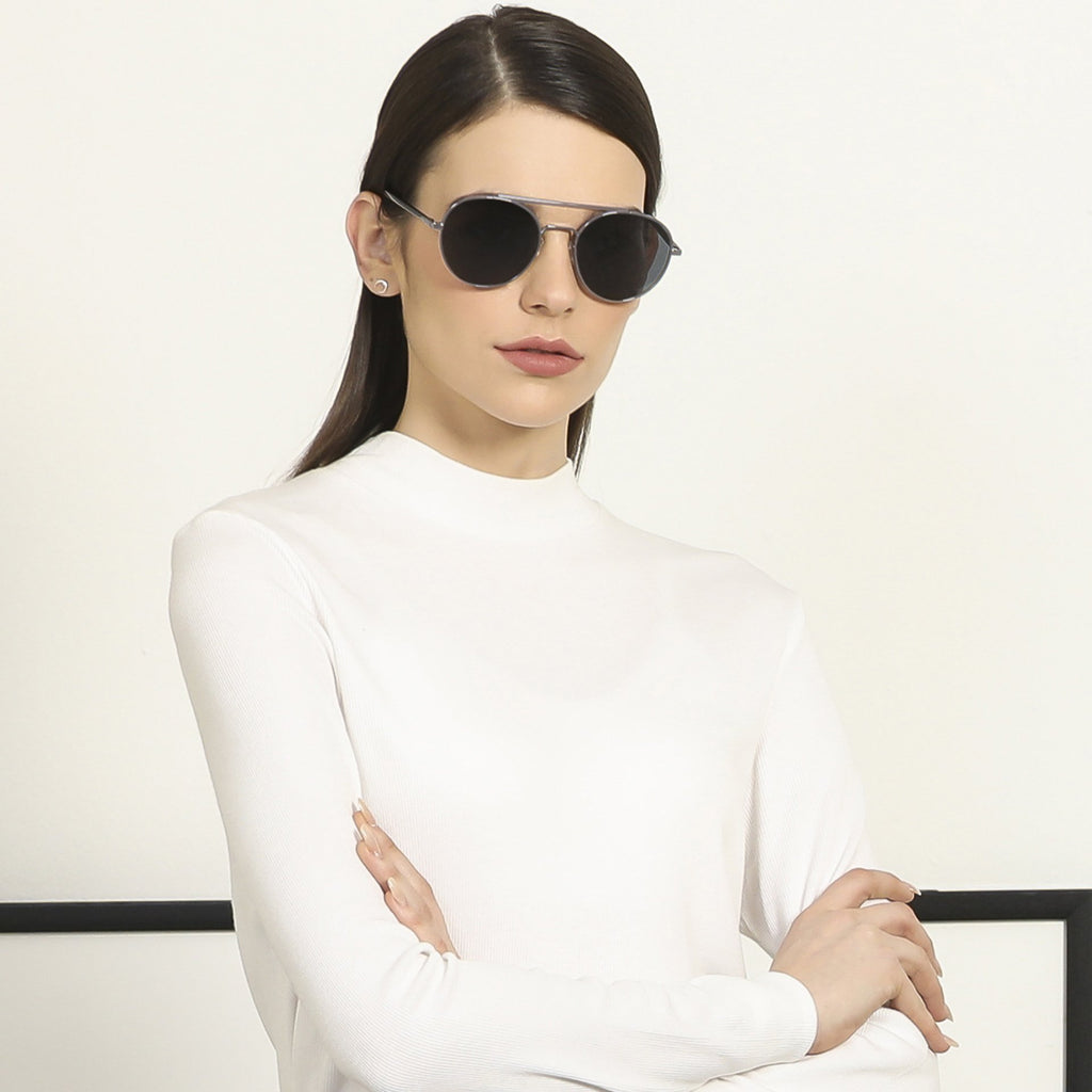 John Jacobs Sunglasses-Frame Round--SG John Jacobs Sunglasses-Frame Round--SG